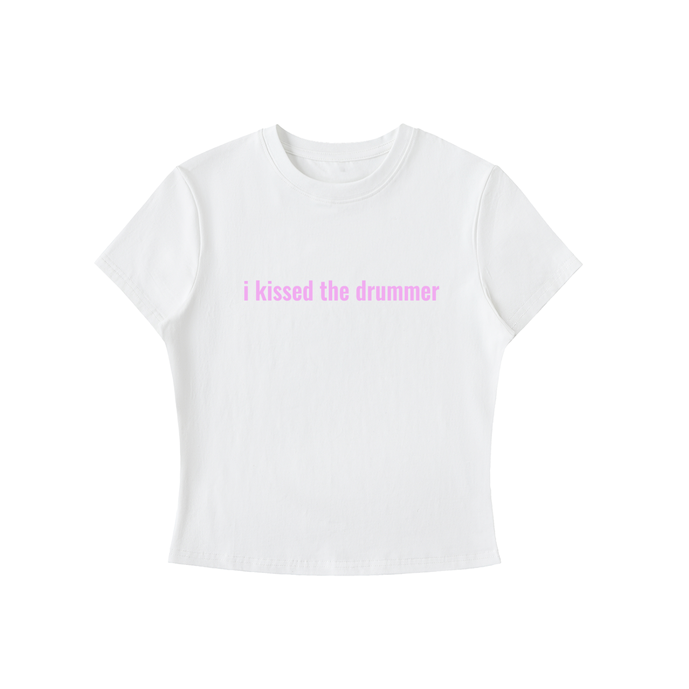 'I Kissed The Drummer' Baby Tee