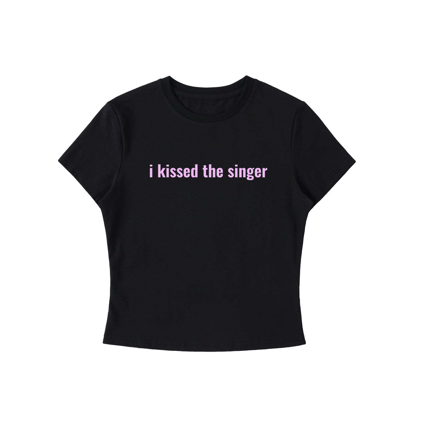 'I Kissed The Singer' Baby Tee