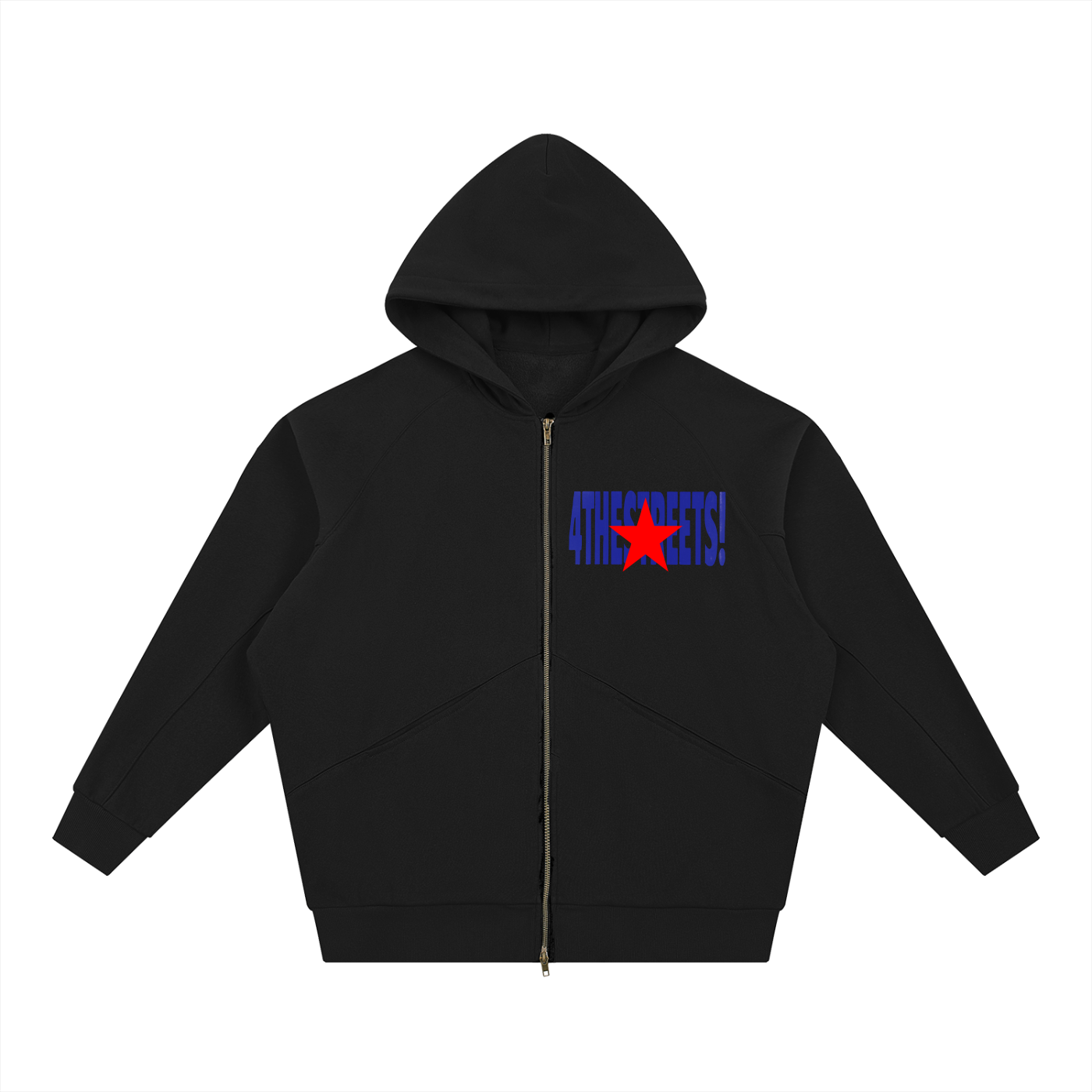 Y2K Print Heavyweight Zip-Up