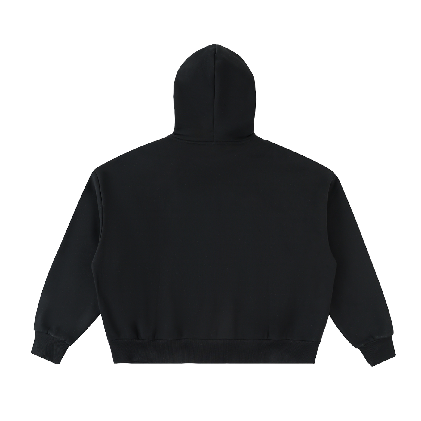 ‘Hello I am’ Full-Zip Boxy Hoodie