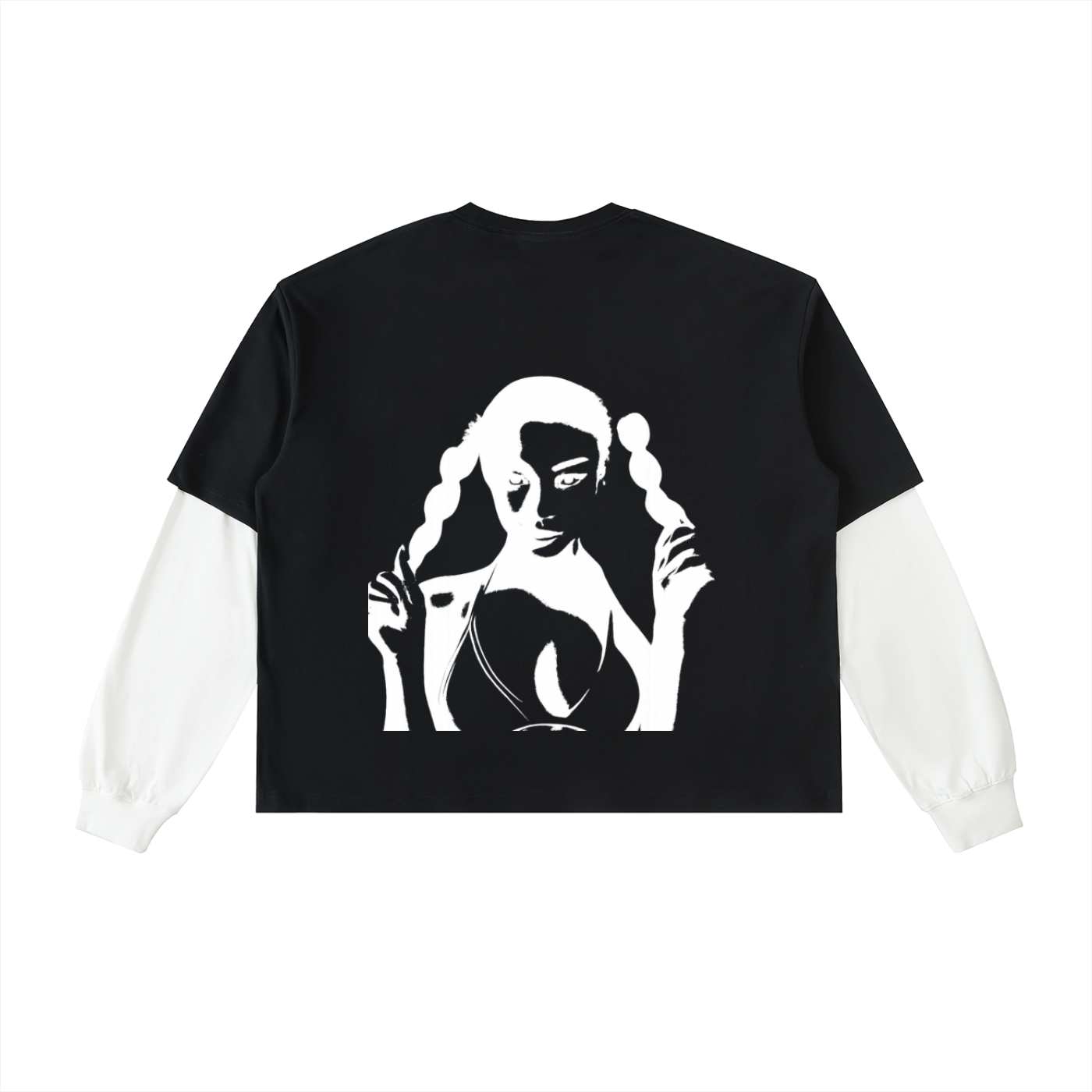 Layered Skater Longsleeve Tee