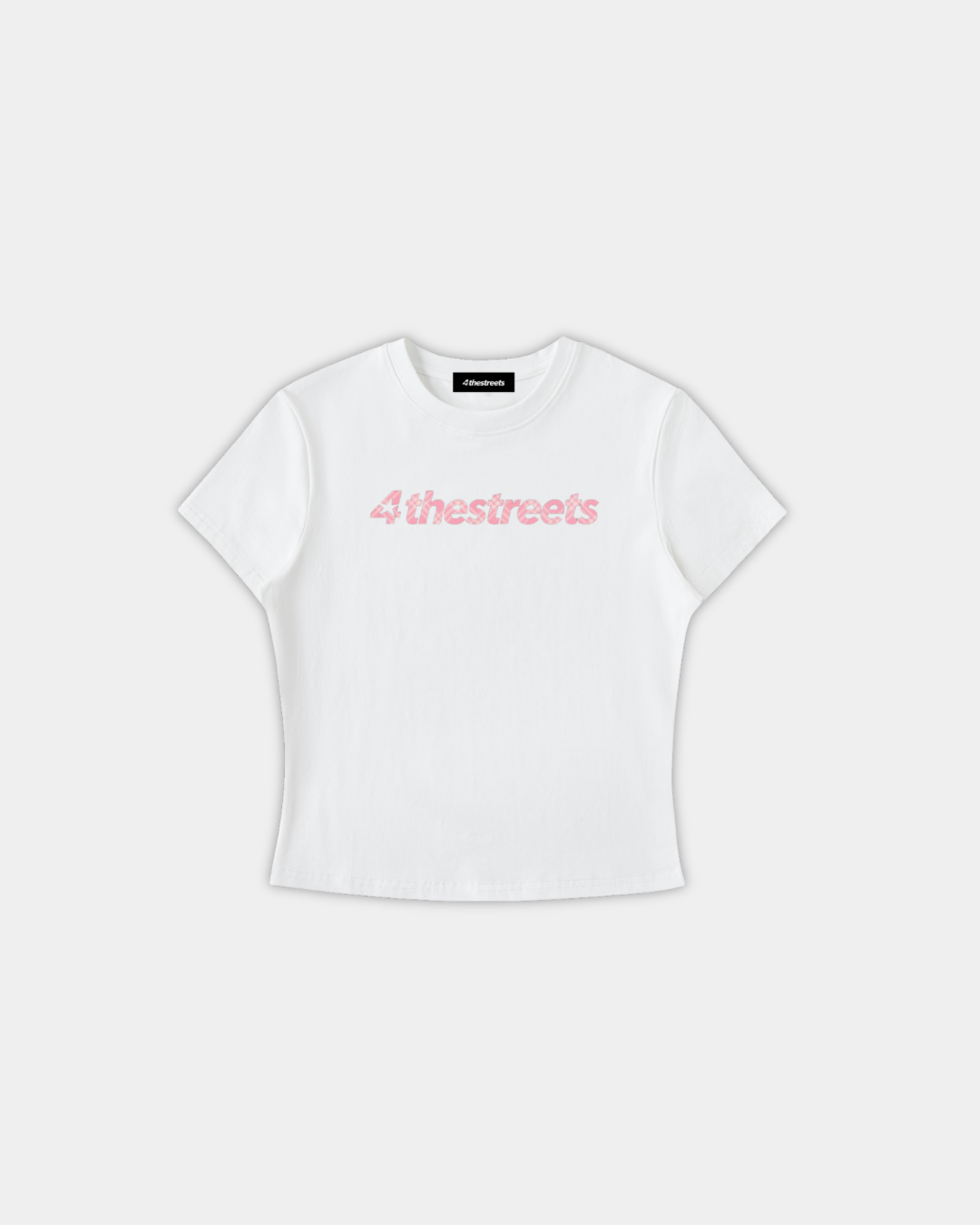 Pink Tartan Baby Tee