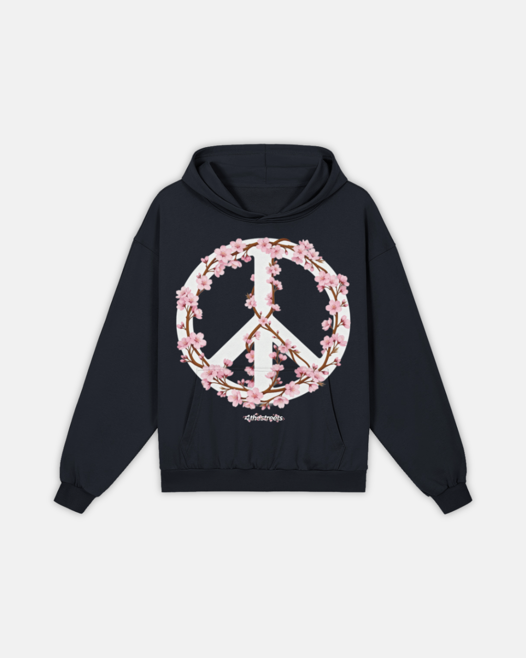 Cherry Blossom Peace Hoodie