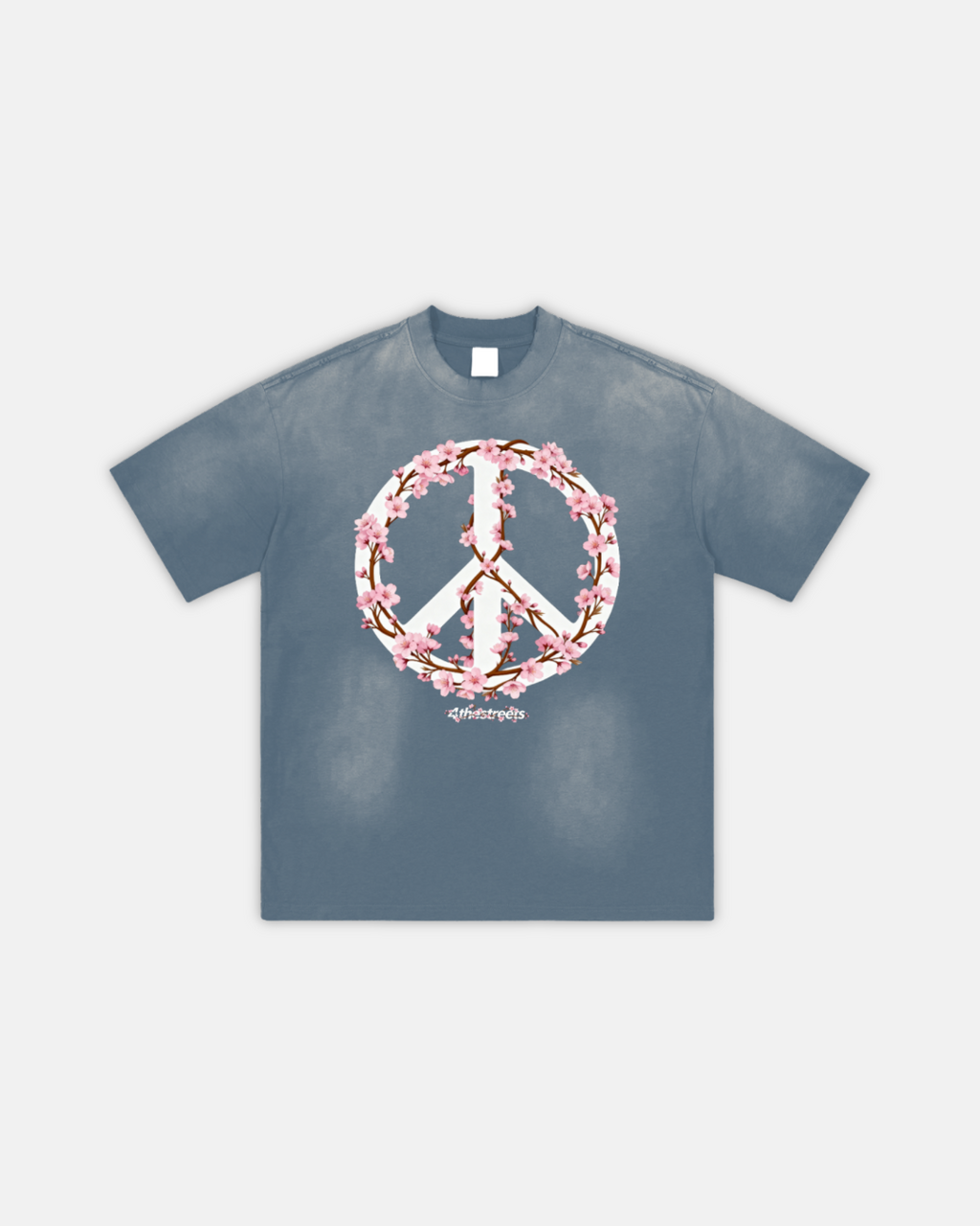Cherry Blossom Peace Sunfaded Tee