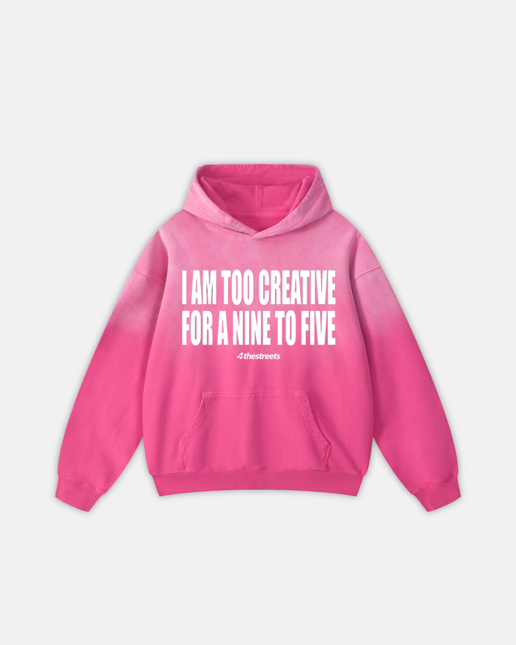 'I Am Too Creative' Heavyweight Sunfade Hoodie