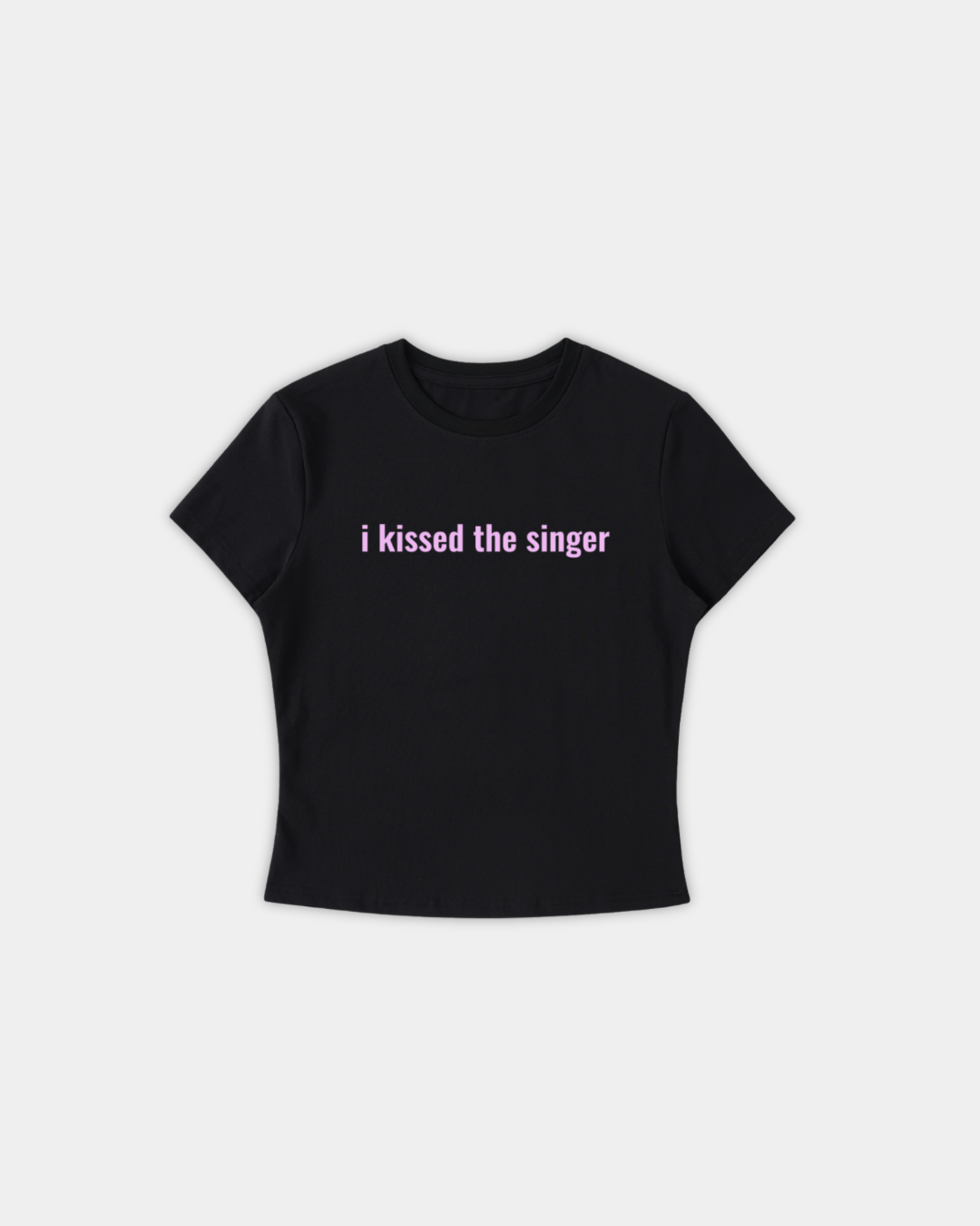 'I Kissed The Singer' Baby Tee