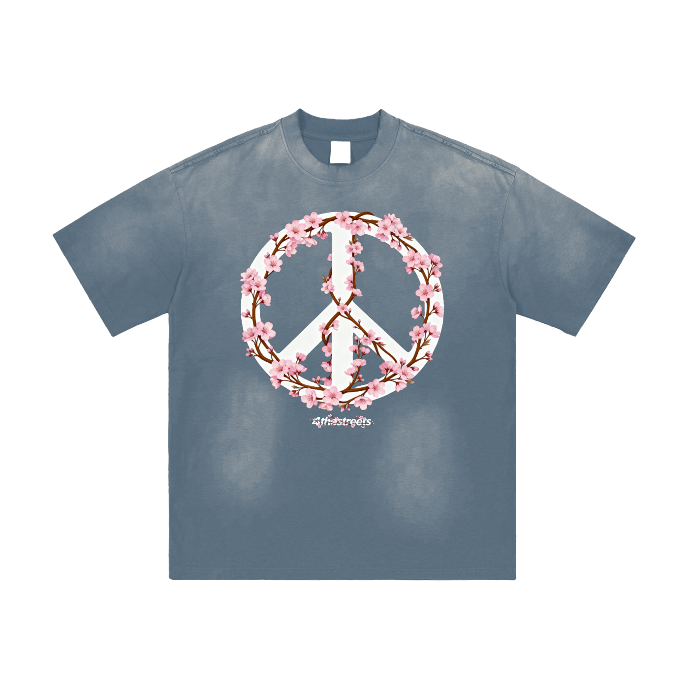 Cherry Blossom Peace Sunfaded Tee