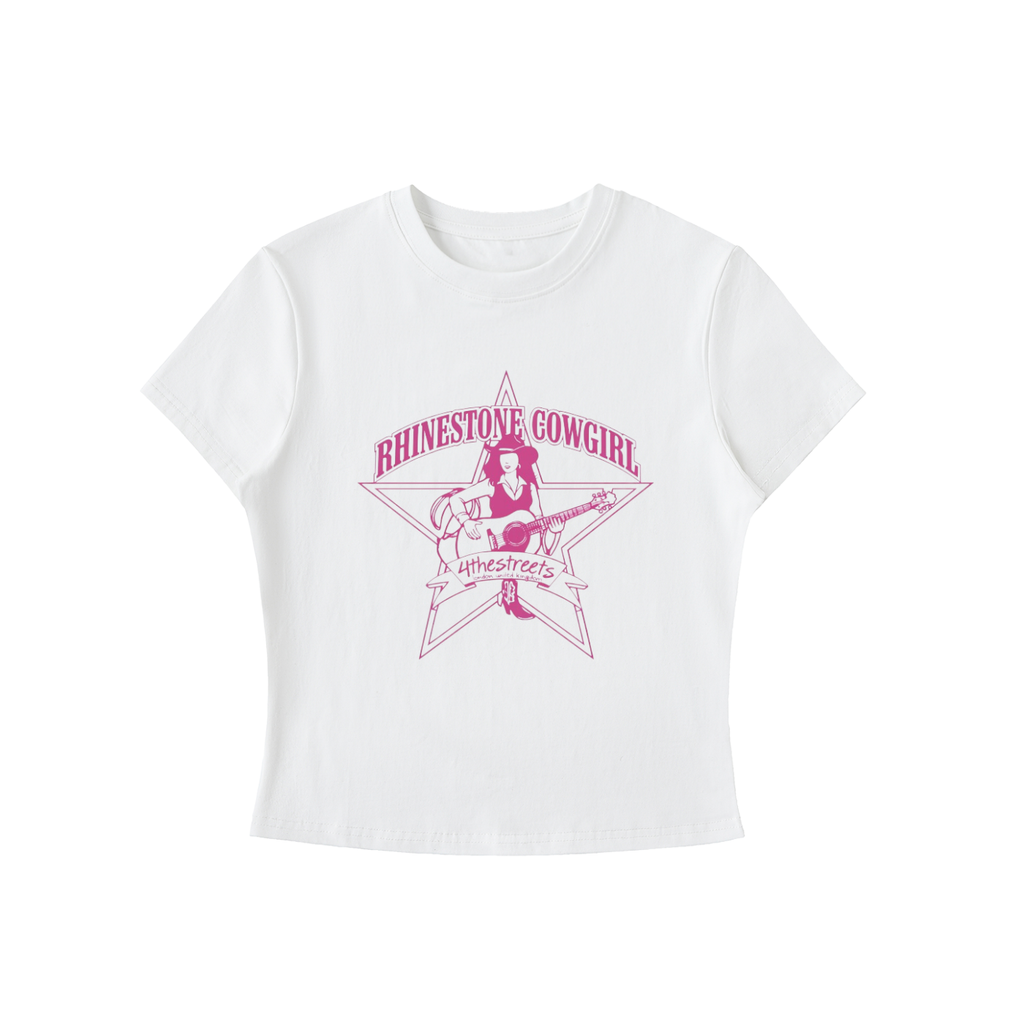 Rhinestone Cowgirl Baby Tee