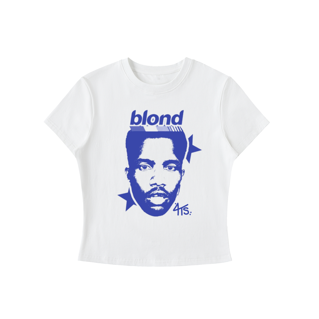 Blue Frank Baby Tee