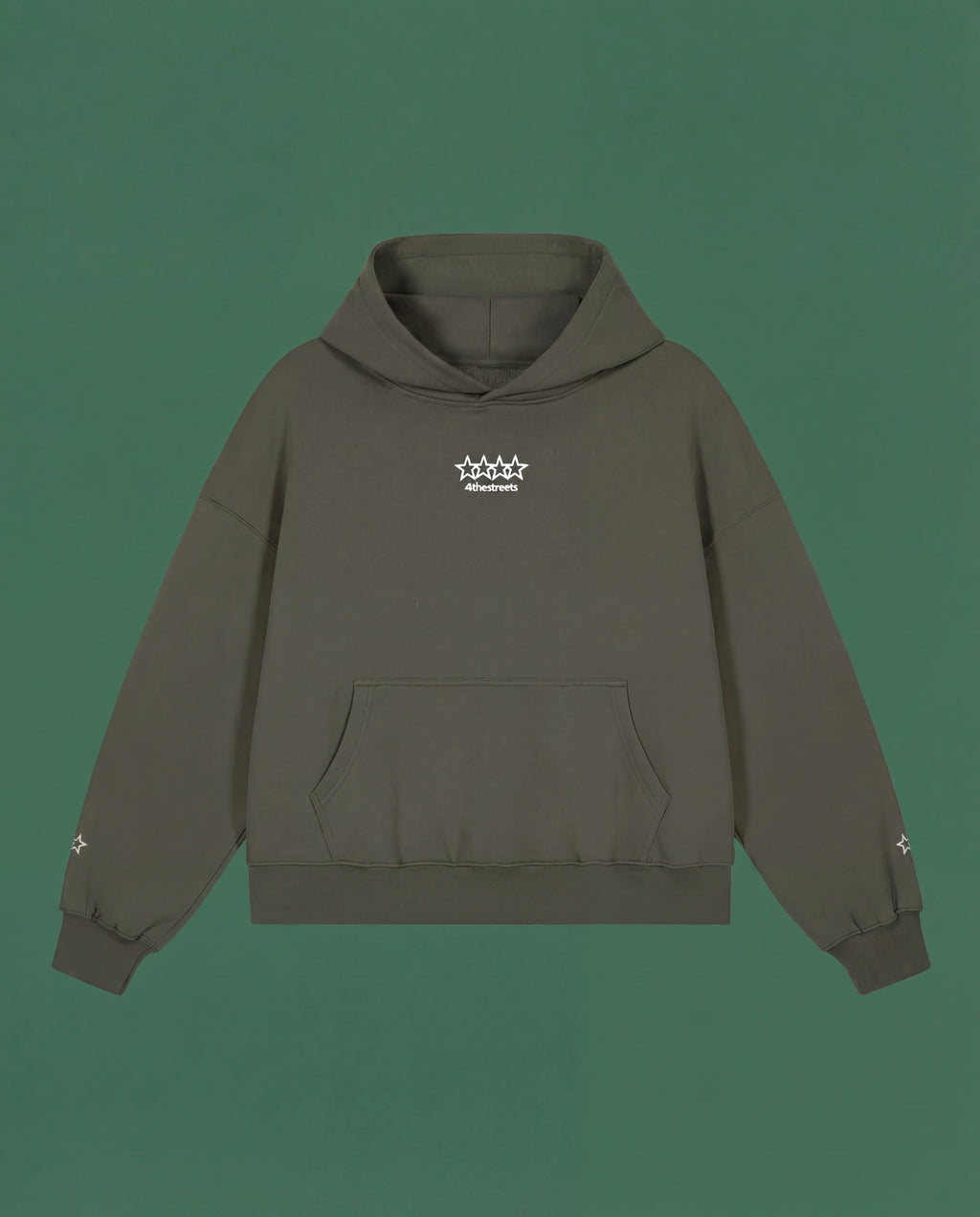 Essentials Embroidered Boxy Hoodie