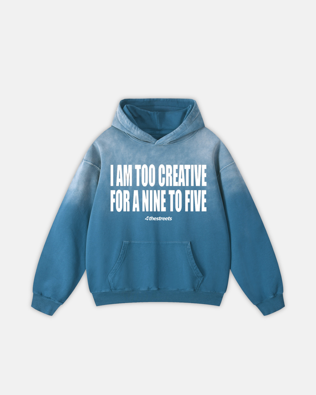 'I Am Too Creative' Heavyweight Sunfade Hoodie