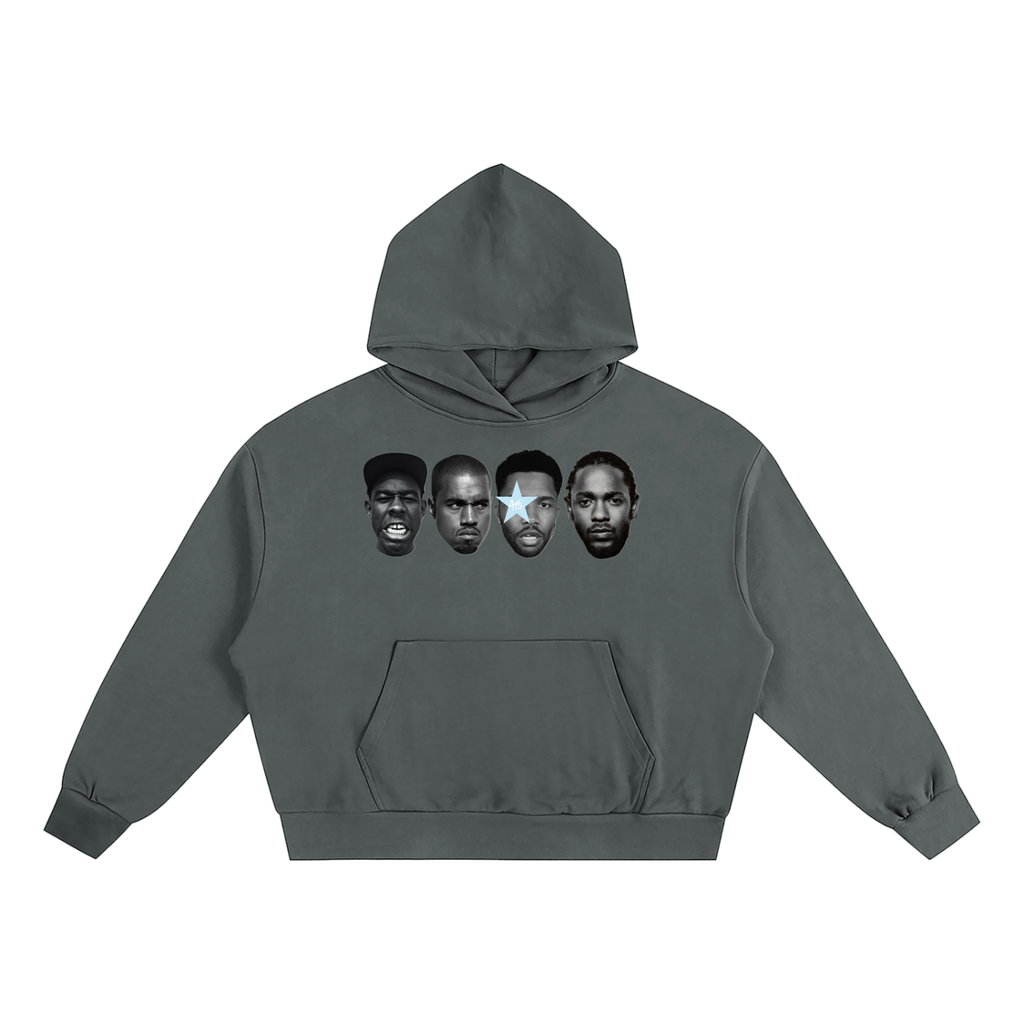 The 4 Goats Oversized Heavyweight Hoodie
