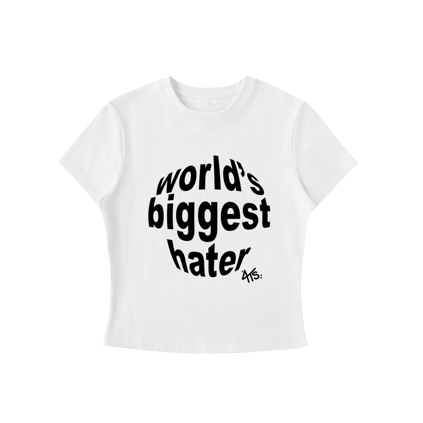 'World's Biggest Hater' Baby Tee