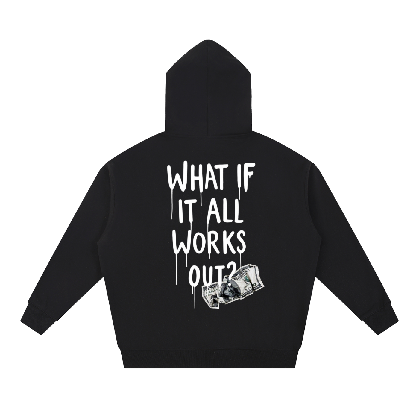 'What If It All Works Out' Heavyweight Hoodie