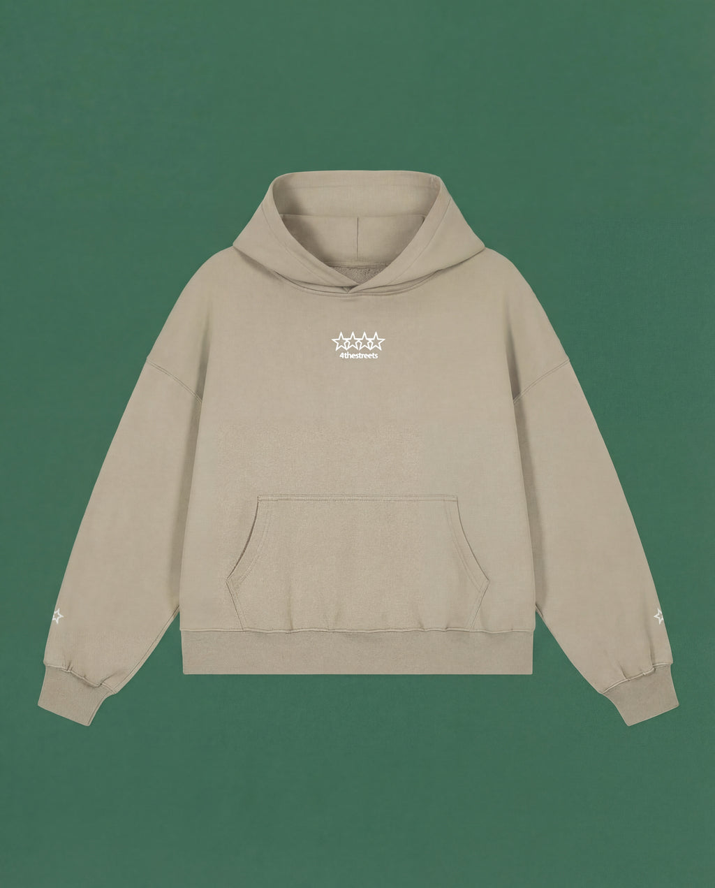Essentials Embroidered Boxy Hoodie