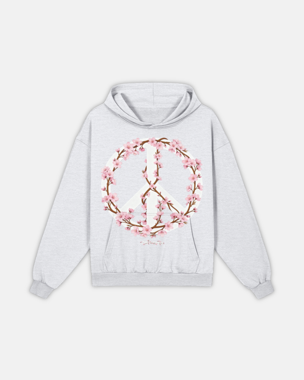Cherry Blossom Peace Hoodie