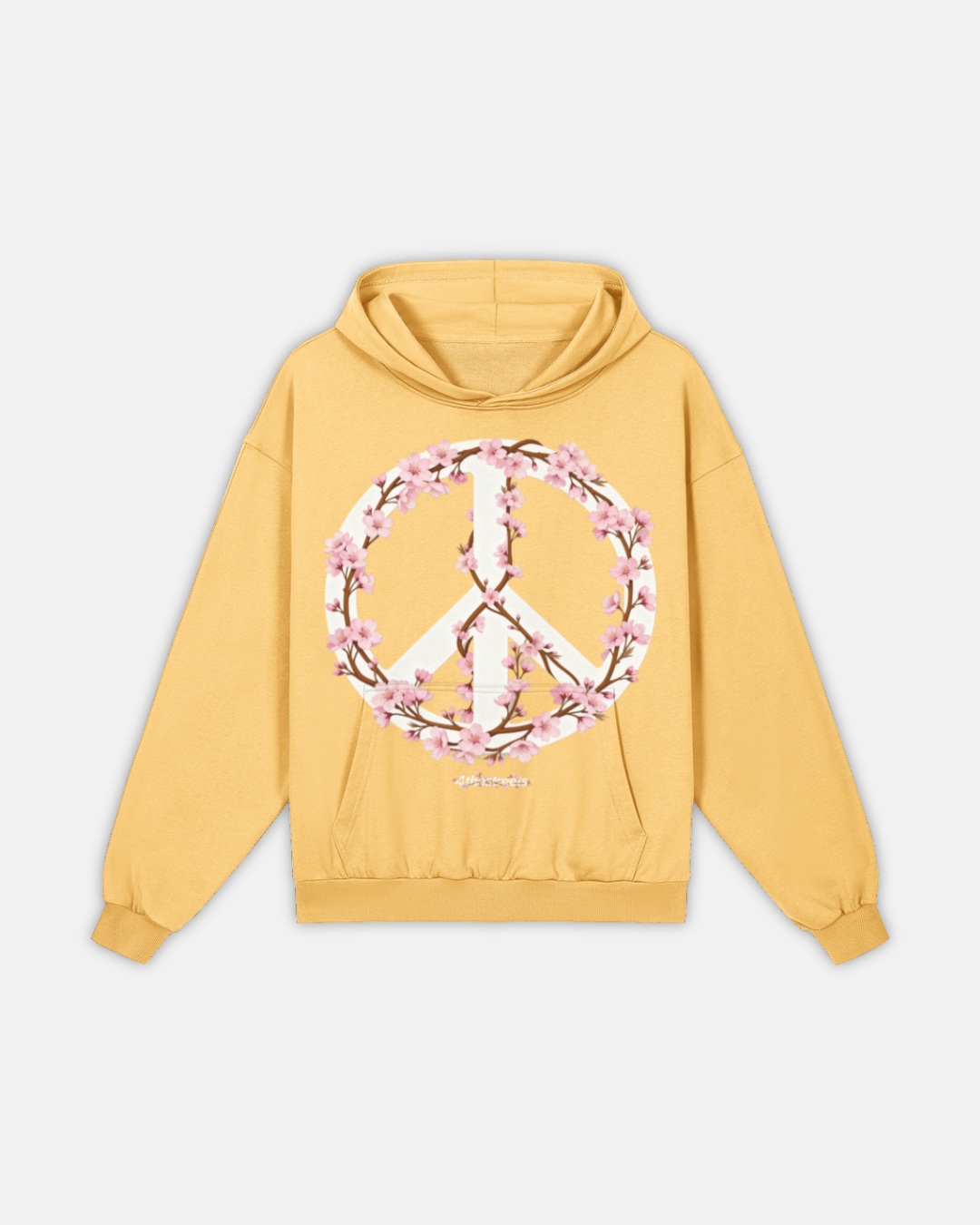 Cherry Blossom Peace Hoodie