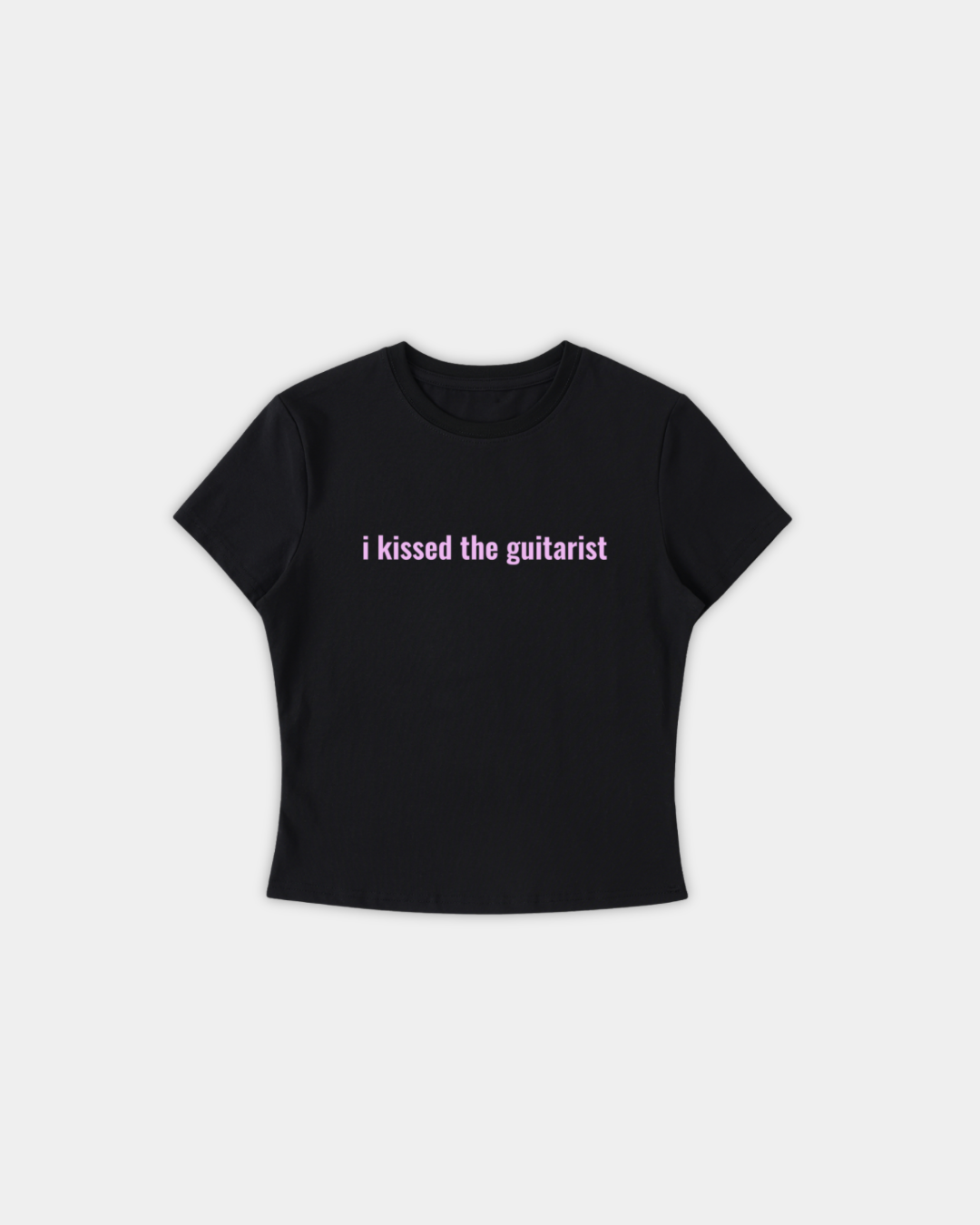 'I Kissed The Guitarist' Baby Tee