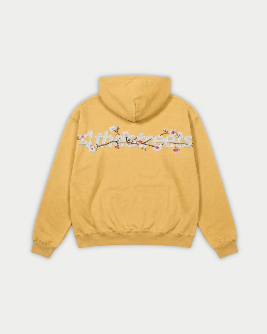 Cherry Blossom Embroidered Hoodie
