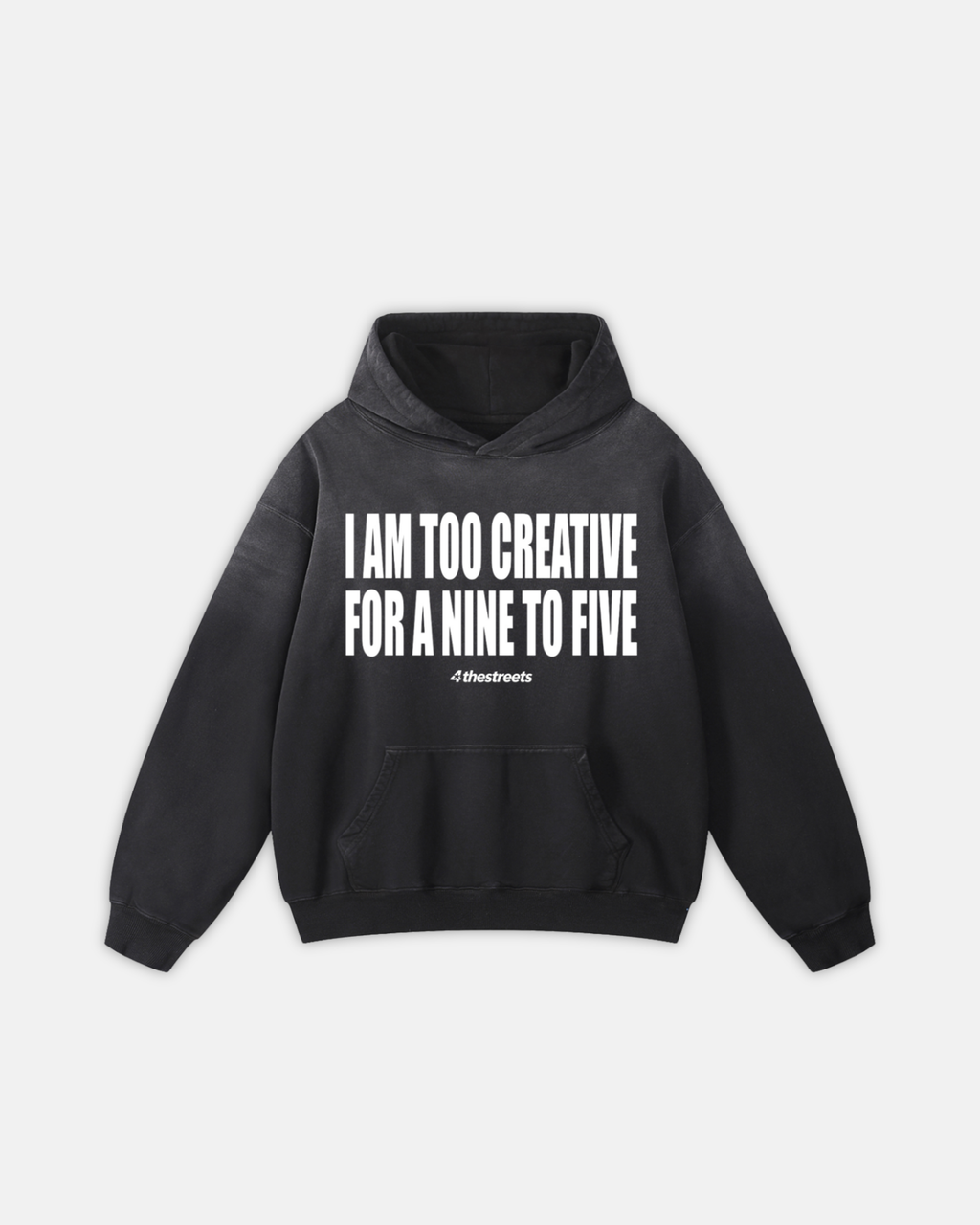 'I Am Too Creative' Heavyweight Sunfade Hoodie