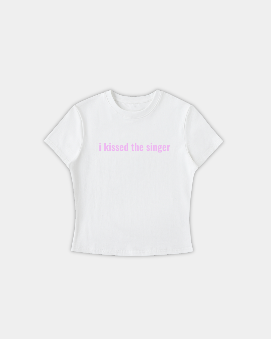 'I Kissed The Singer' Baby Tee