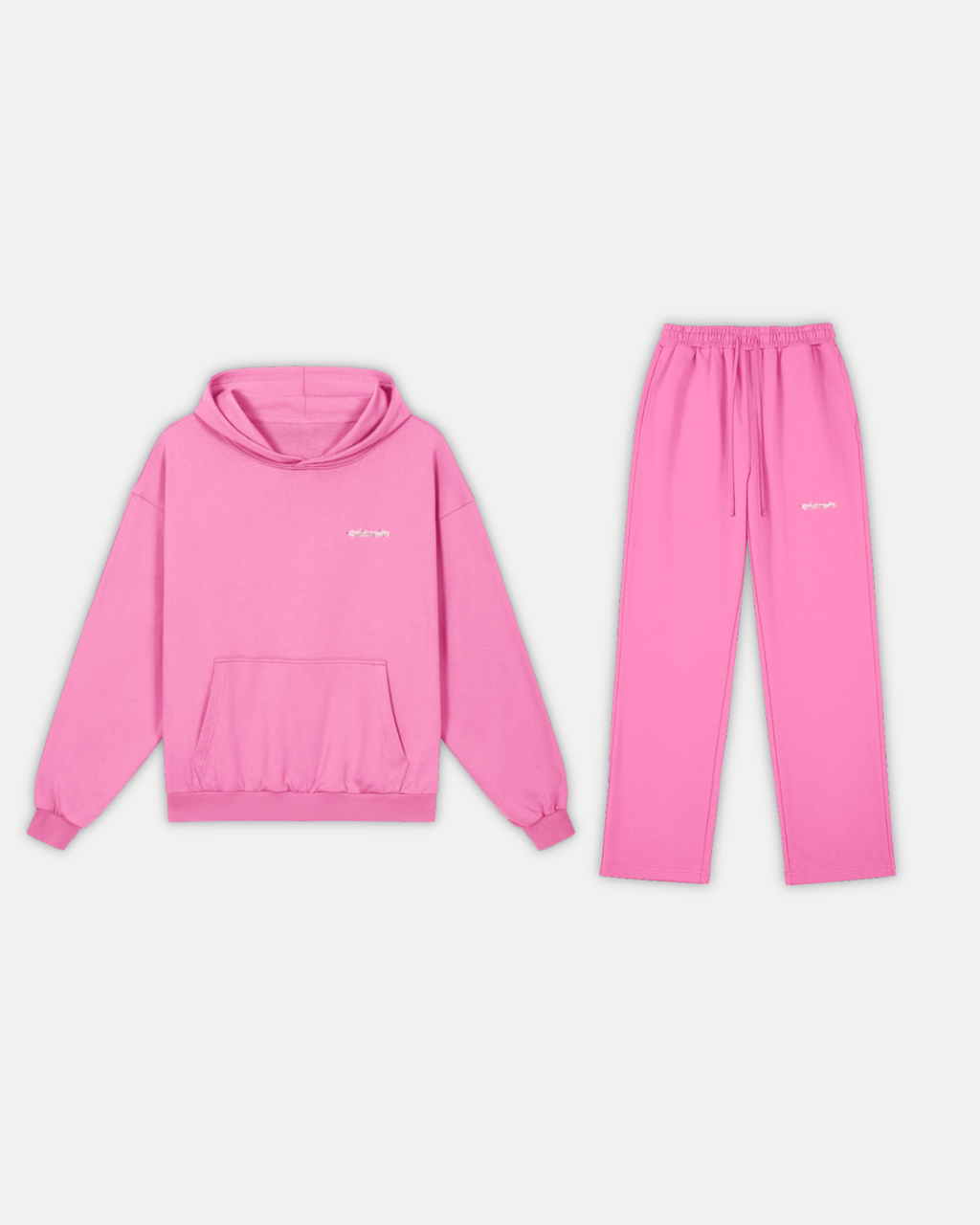 Cherry Blossom Embroidered Set