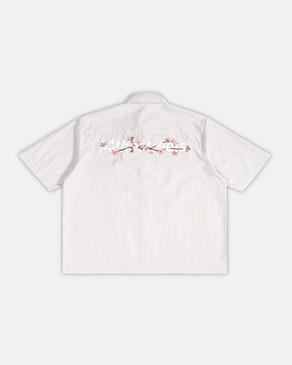 Cherry Blossom Boxy Button Up Shirt