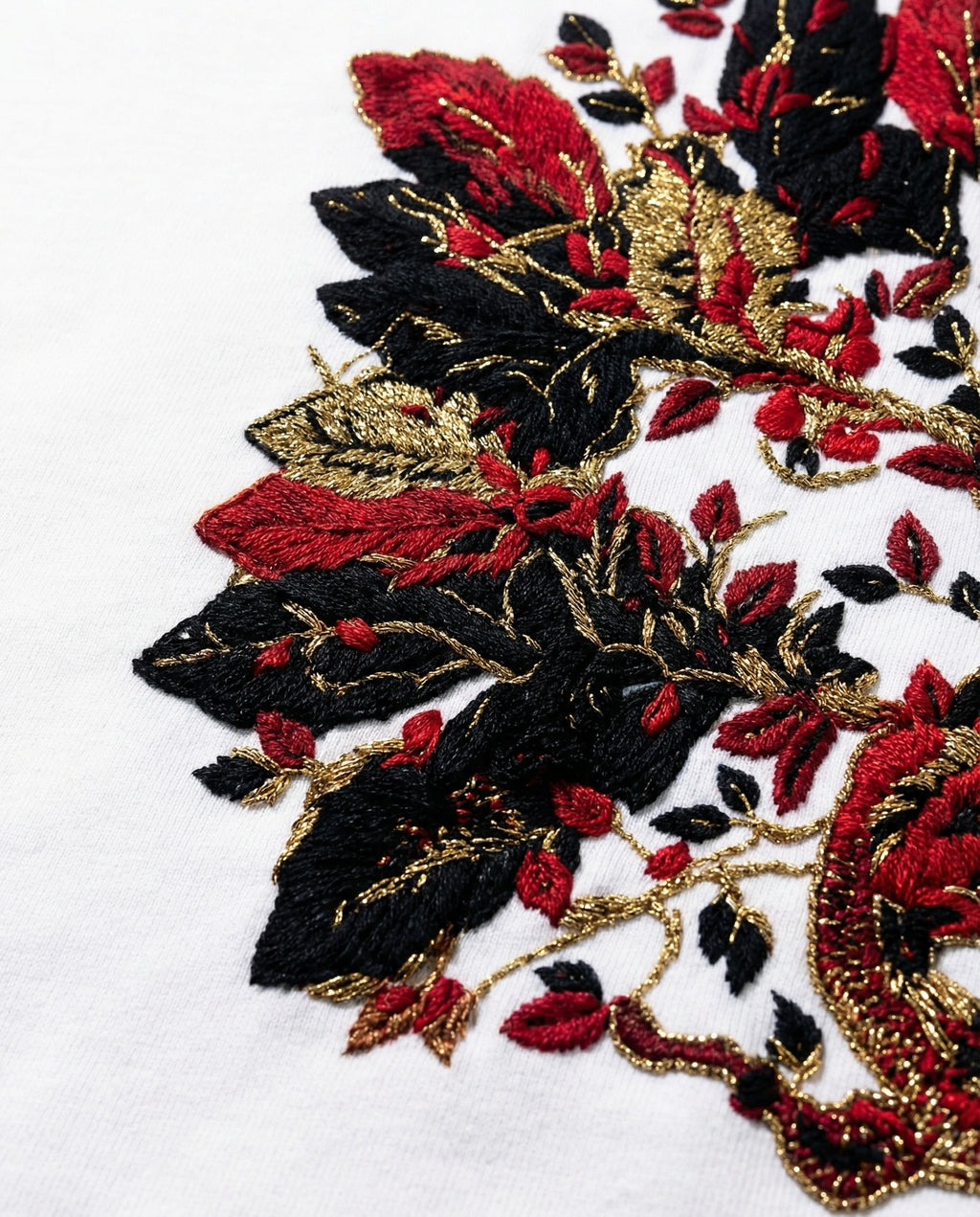 Embroidered ‘Falling Leaves’ Longsleeve