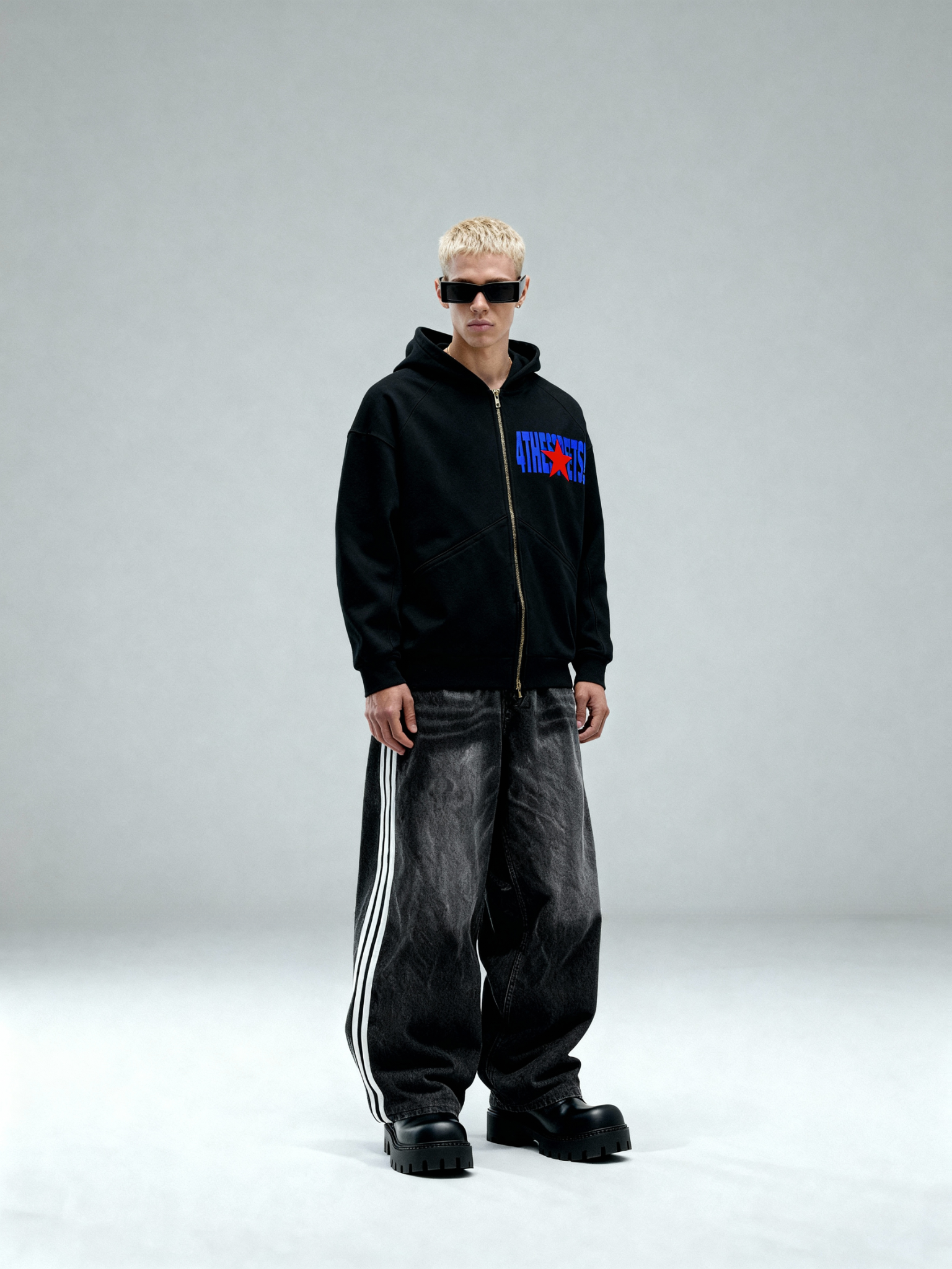 Y2K Print Heavyweight Zip-Up