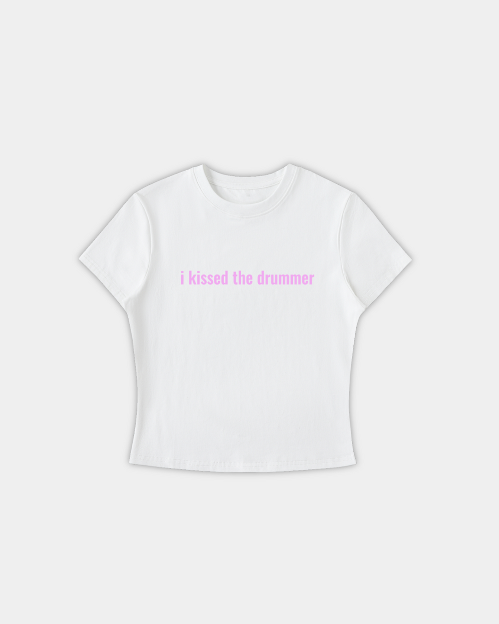 'I Kissed The Drummer' Baby Tee