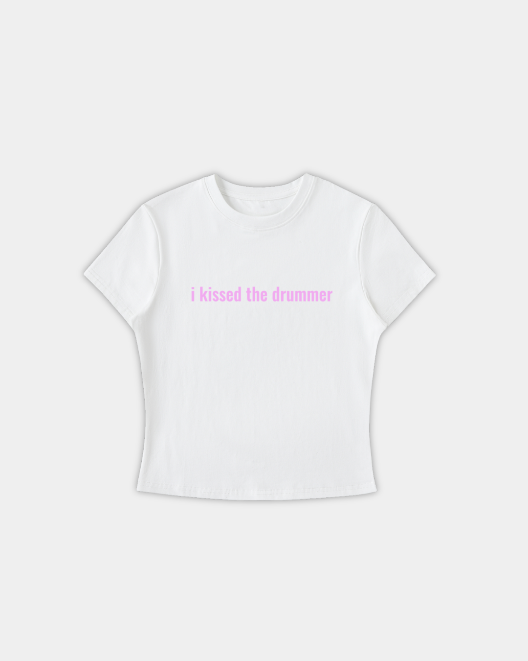 'I Kissed The Drummer' Baby Tee