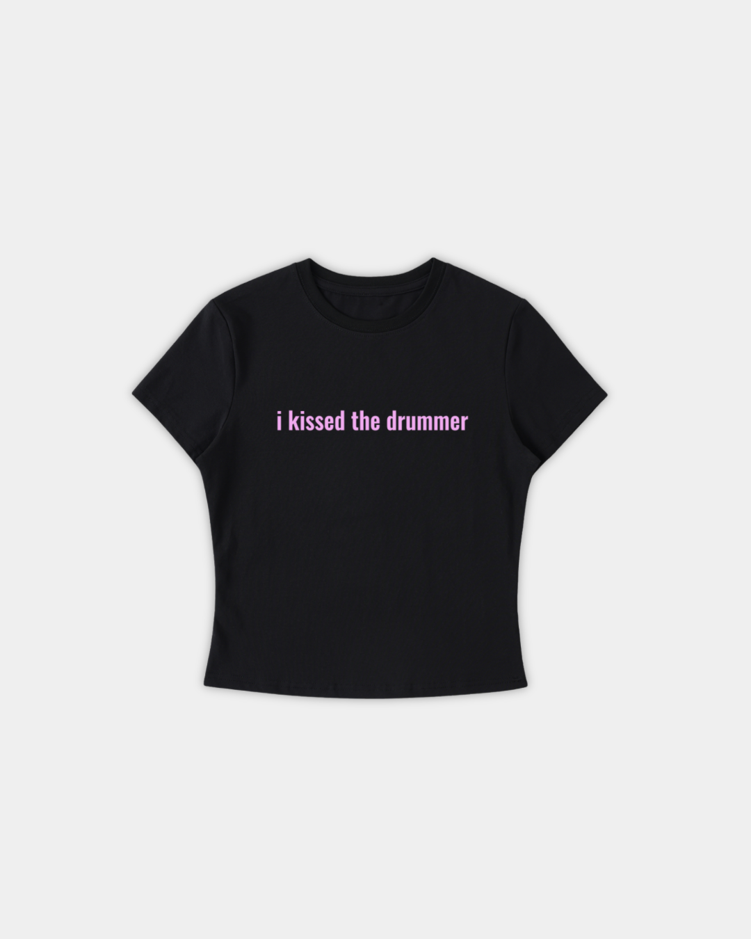 'I Kissed The Drummer' Baby Tee