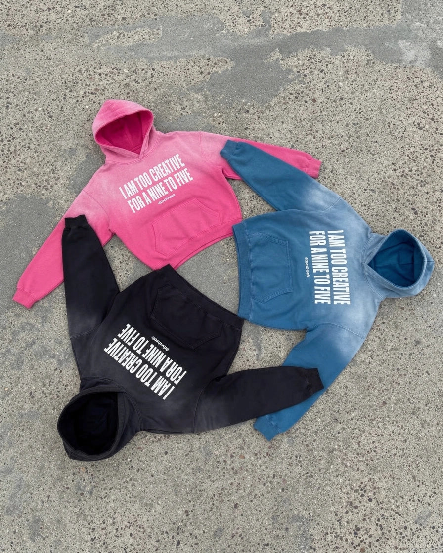 'I Am Too Creative' Heavyweight Hoodie