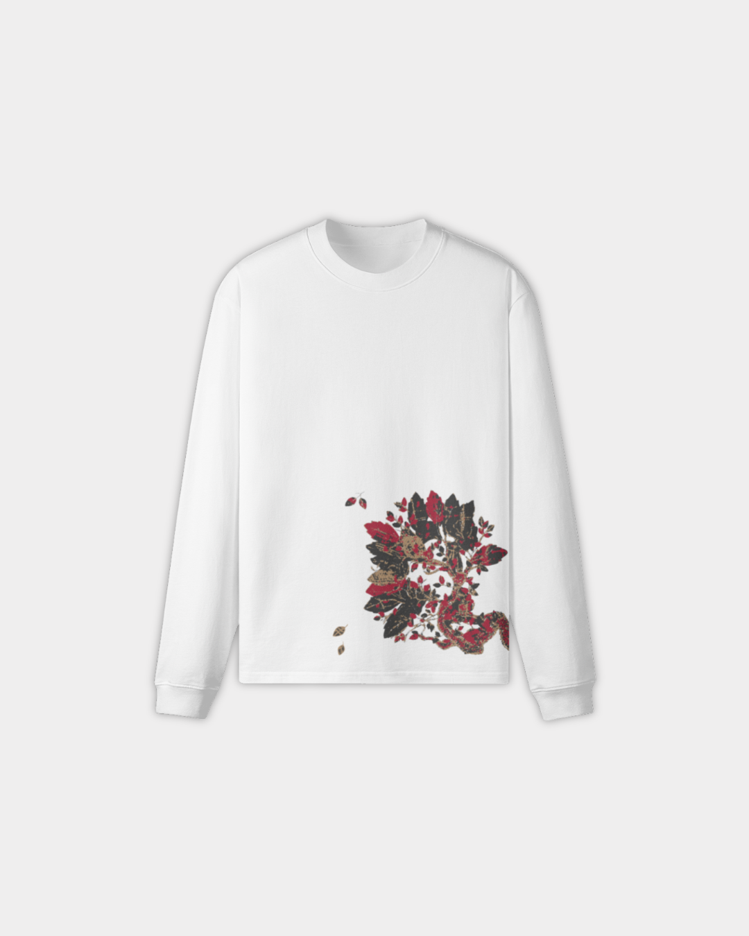 Embroidered ‘Falling Leaves’ Longsleeve
