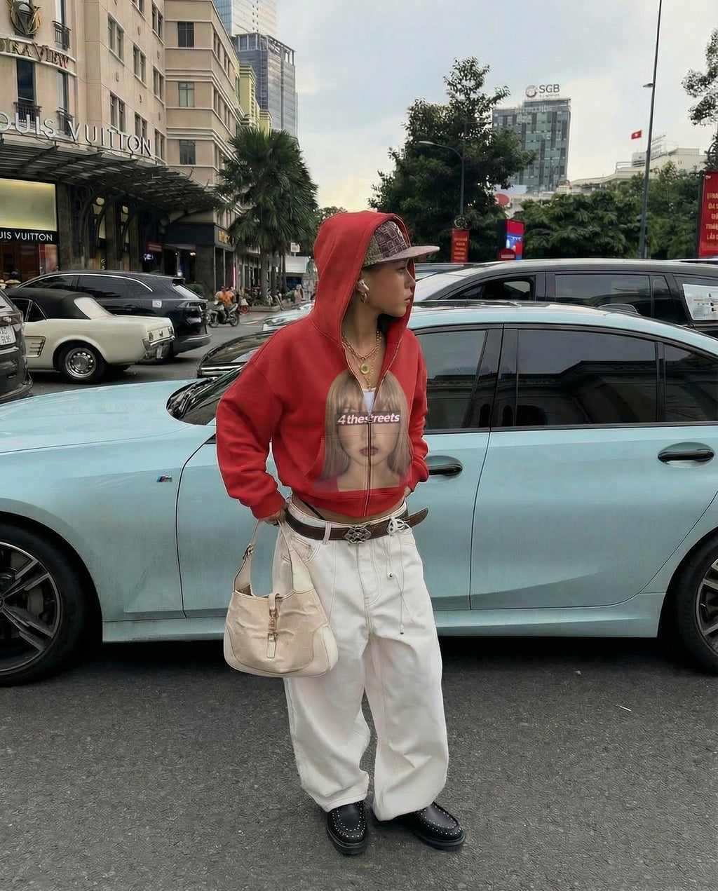 ‘Pantheress’ Boxy Zip-Up