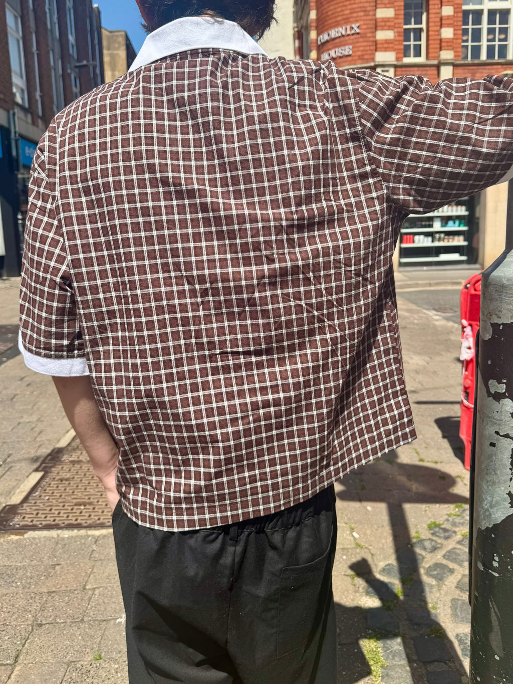 Plaid Polo