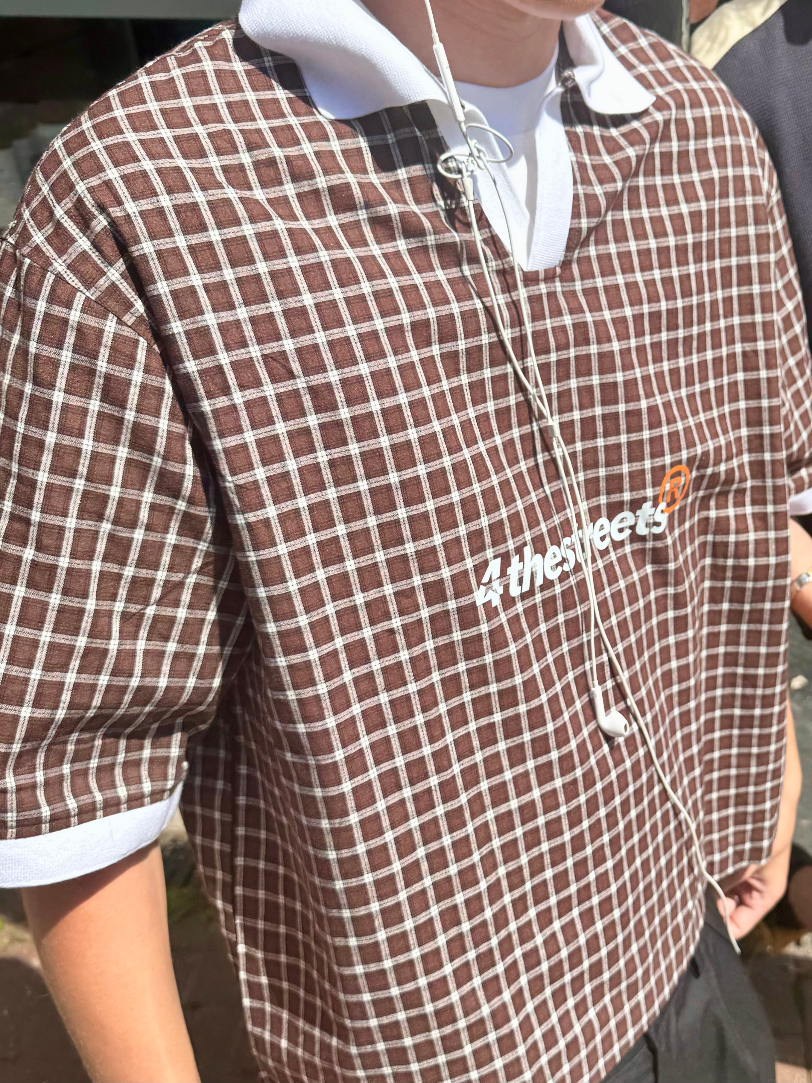 Plaid Polo