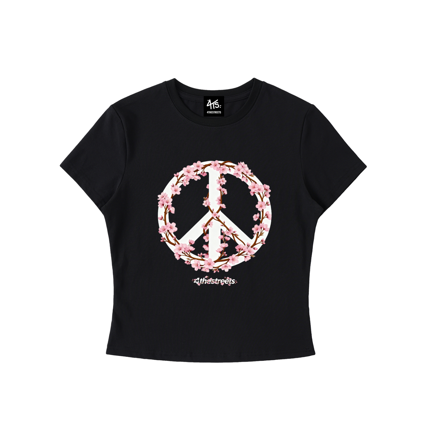 Cherry Blossom Peace Baby Tee