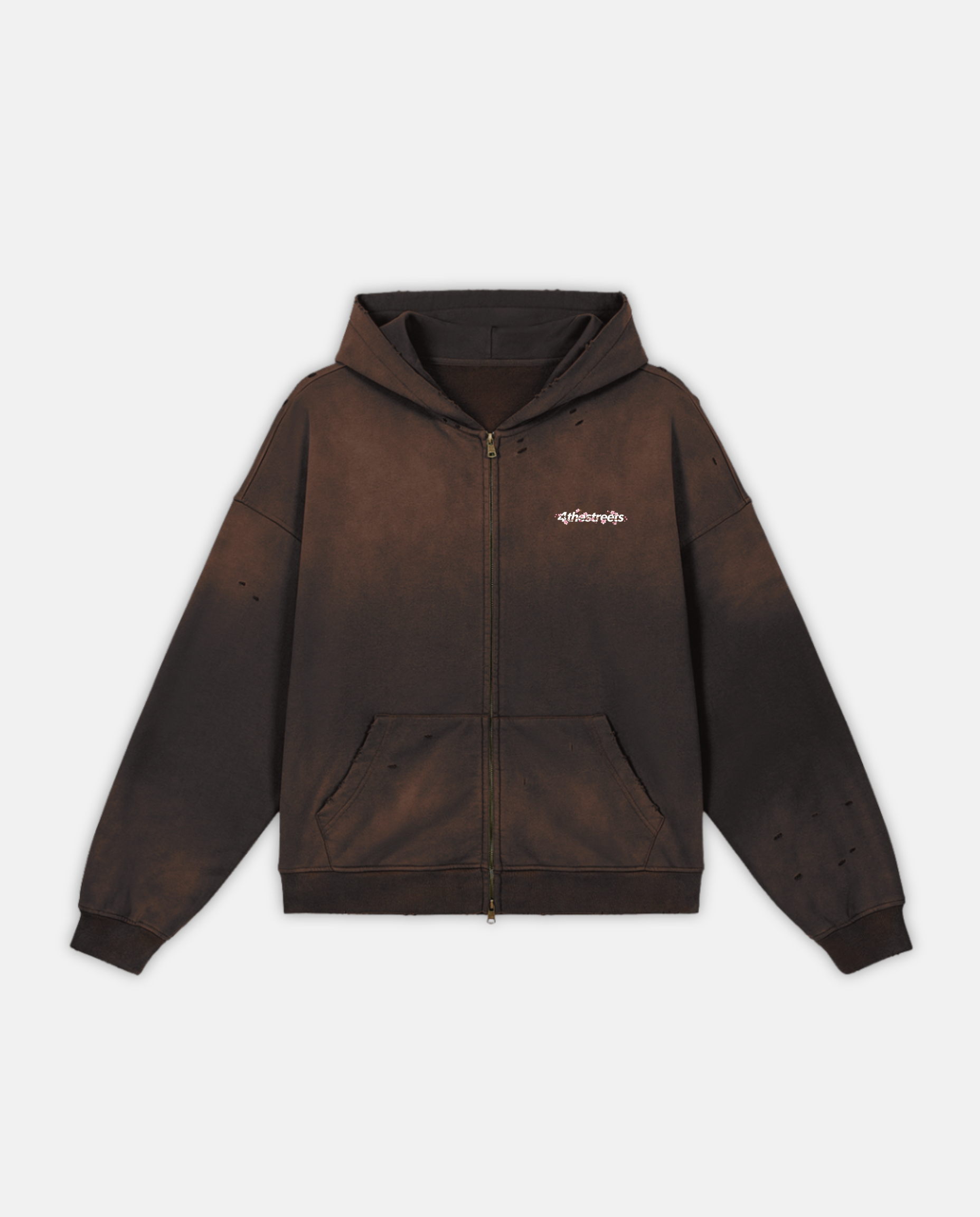 Sakura Zip-Up